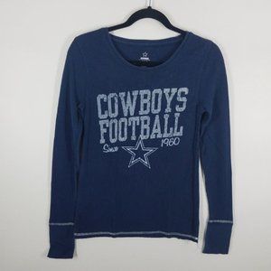NFL Dallas cowboys blue long sleeve